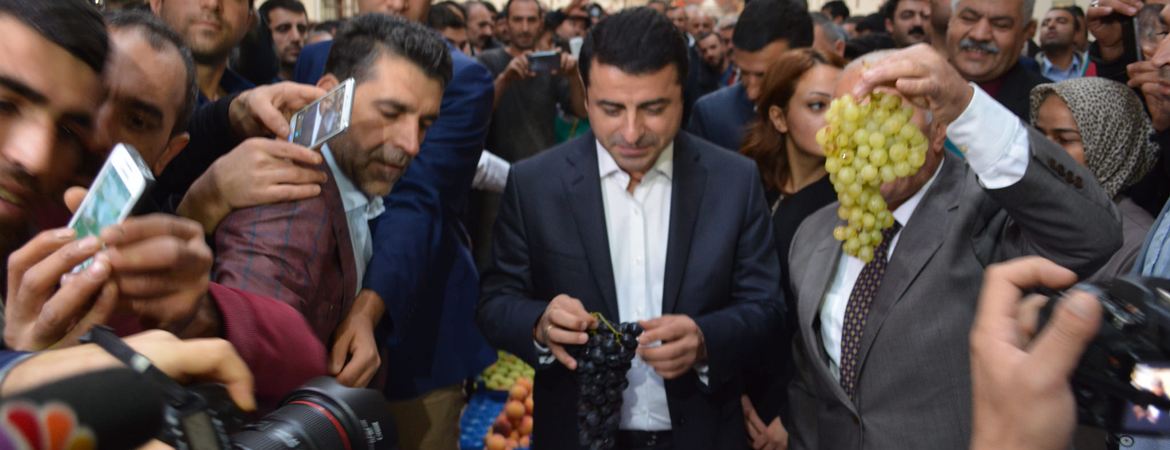 Demirtaş: "Halk savaş politikalarına tahammül göstermiyor"