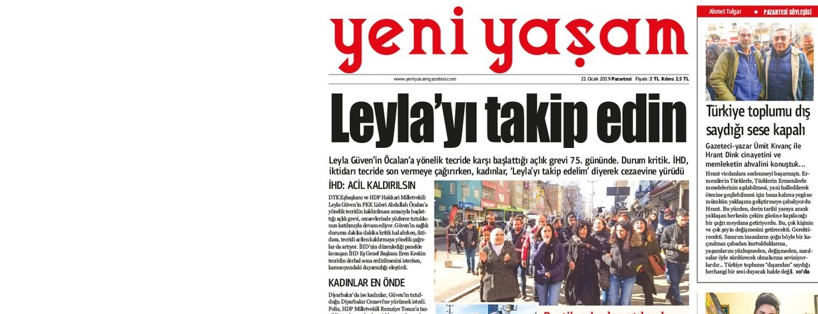 Açlık grevi haberlerinin cezaevine girmesine izin verilmiyor