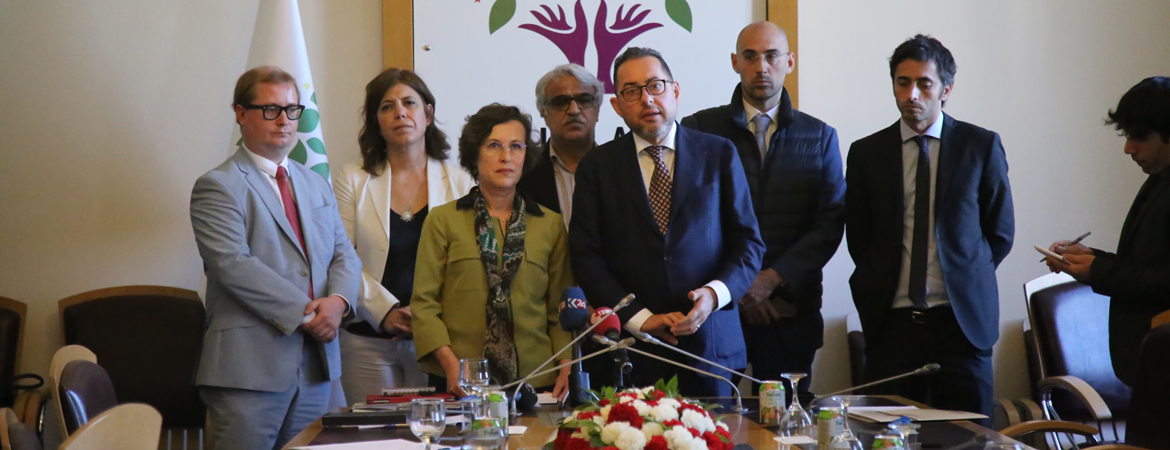 Pitelladan partimize dayanışma ziyareti
