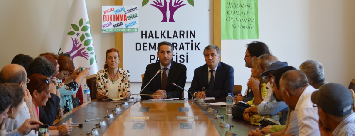 Ekoloji örgütlerinin Meclis Grubumuzu ziyareti