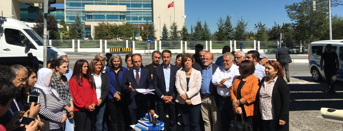 Fezleke ve iddianamelerdeki çelişkileri AYM önünde anlattık