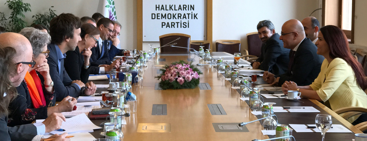 Belçika Temsilciler Meclisi Dış İlişkiler Komitesi heyeti ile yapılan görüşme