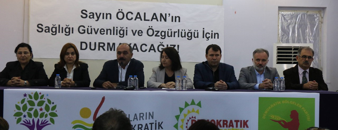 İmralı tecridine ilişkin ortak açıklamamız