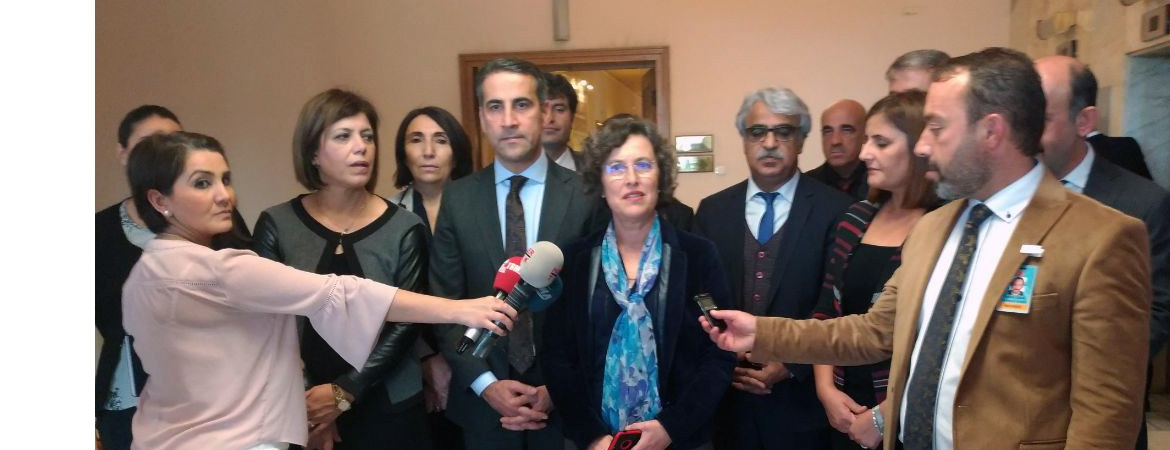 Irmakın TBMM Başkanlığı adaylık başvuru dilekçesini ilettik