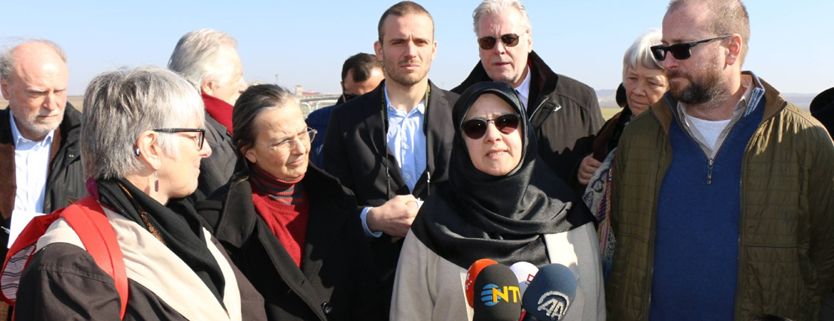 Avrupalı Parlamenterler: Cezaevindeki meslektaşlarımızı görene kadar gelmeye devam edeceğiz