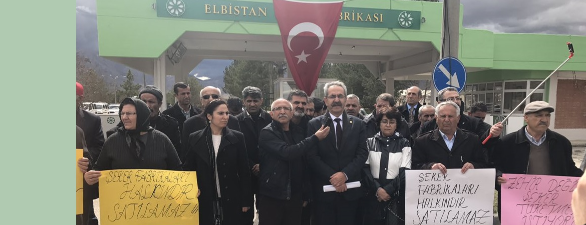 Muş ve Elbistan şeker pancarı fabrikalarını ziyaretimiz