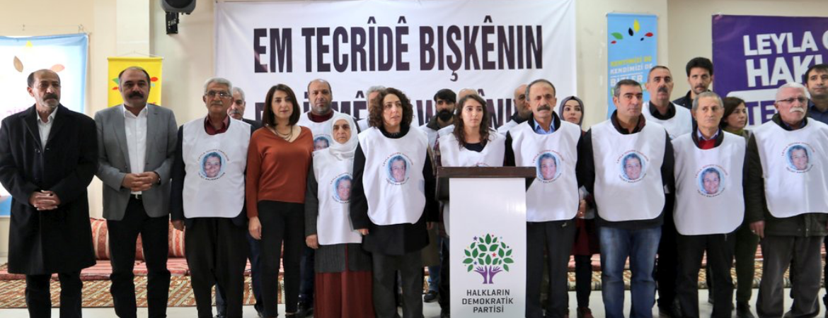 Tecride karşı eylemler yayılıyor: Leyla Güven Haklıdır Tecrit Kalkmalıdır