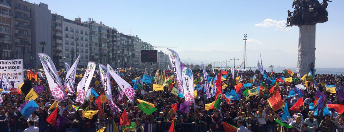 İzmir Milletvekilimiz Ertuğrul Kürkçünün İzmir Newrozunda yaptığı konuşma