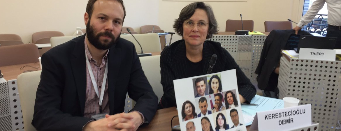 Avrupa Konseyi Eşitlik ve Ayrımcılığa Karşı Komite toplantısında milletvekillerimizin tutuklanmasına tepki