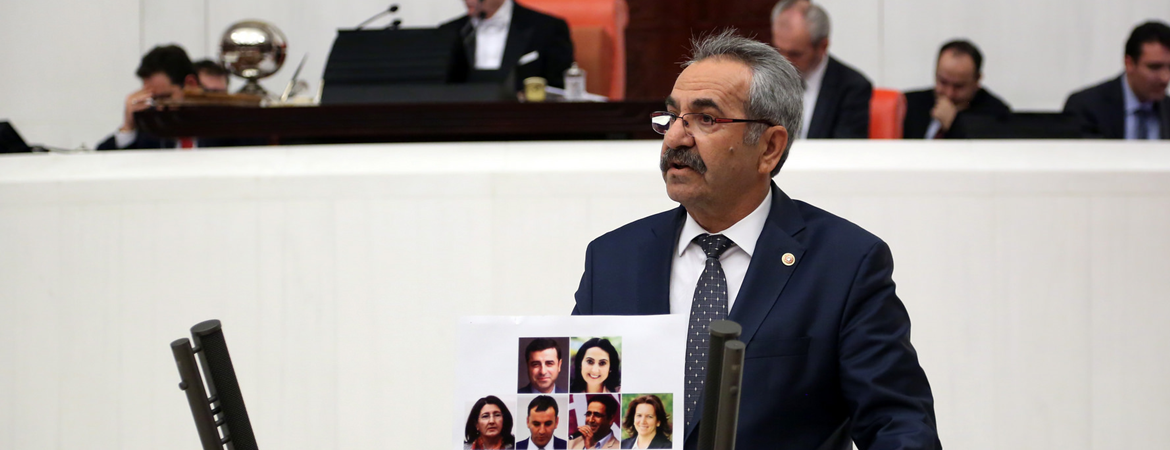 Behçet Yıldırım, Meclis kürsüsünde Balukenin mesajını okudu
