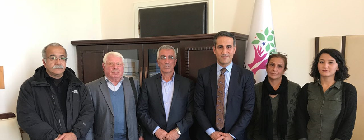 Suruç Aileleri İnisiyatifinin ziyareti