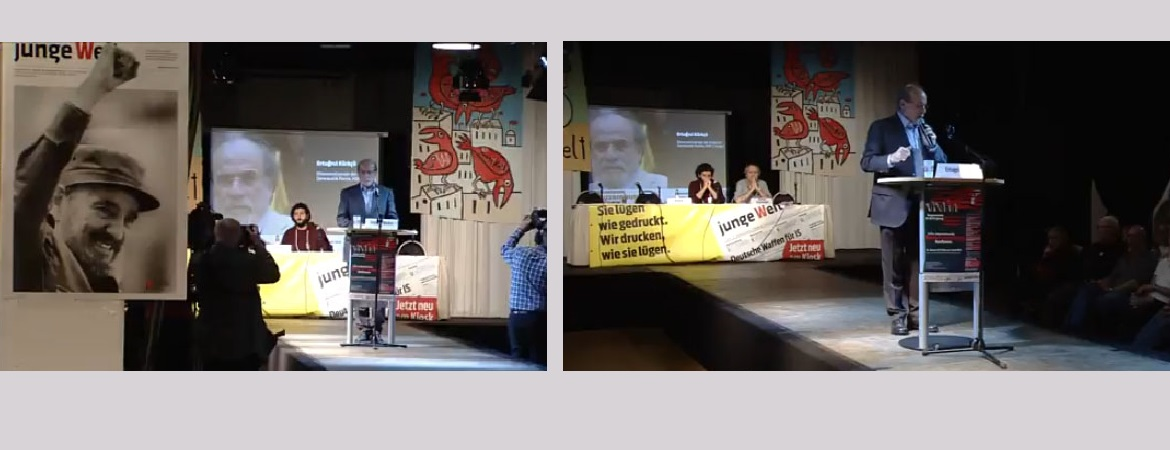 Ertuğrul Kürkçünün Rosa Luxemburg Konferansında yaptığı konuşma