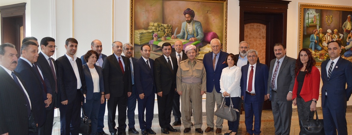 Sayın Barzani ile görüşme
