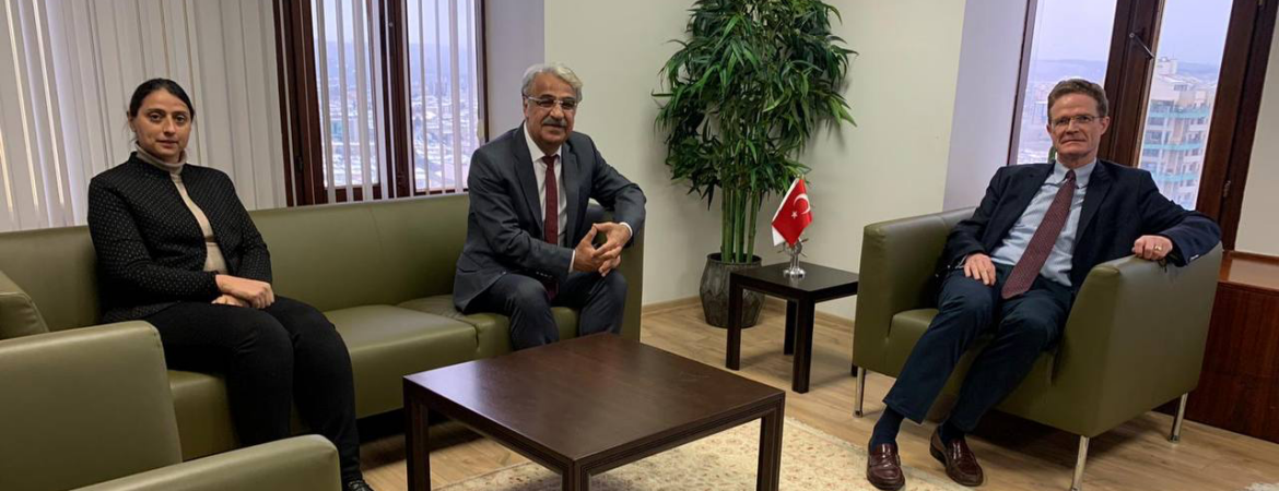 AB Türkiye Delegasyonu Başkanını ziyaretimiz