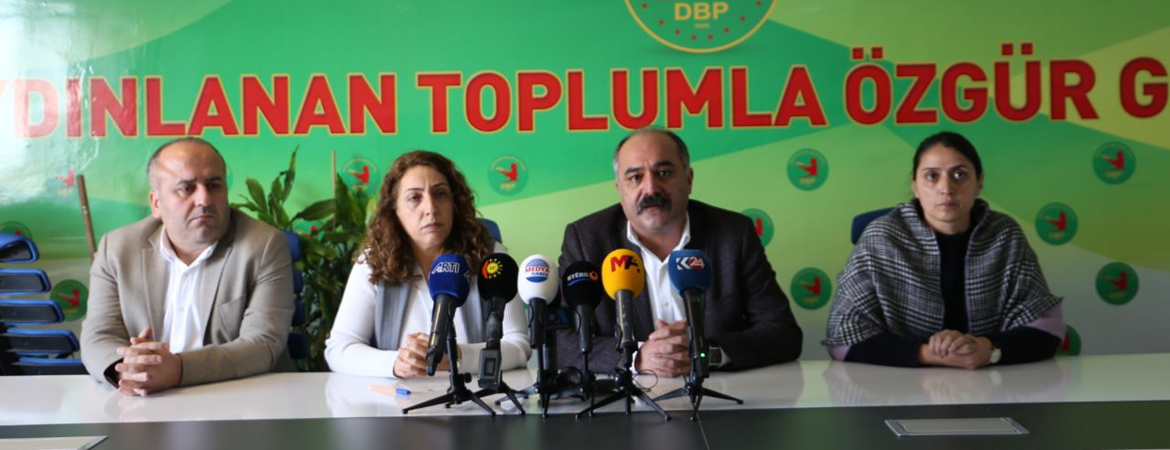 DTK, HDK, DBP ve HDPden ortak açıklama: Sivil yerleşim yerlerine yönelik saldırıları kınıyoruz