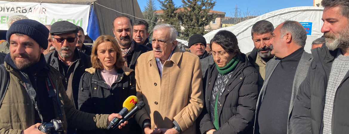 Ahmet Türk: İktidarın yarattığı felaket depremin yarattığından daha büyüktür