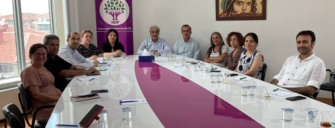 Eş Genel Başkanlarımız bileşenlerimiz ile bir araya geldi