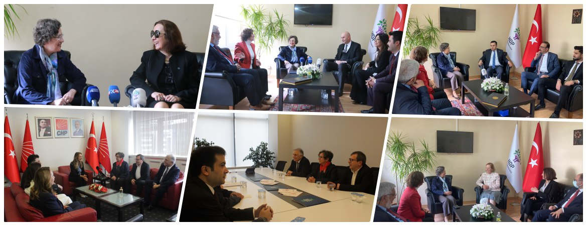 Partiler arası bayramlaşma ziyaretlerimiz: Hep birlikte bu gidişatı değiştirmeliyiz