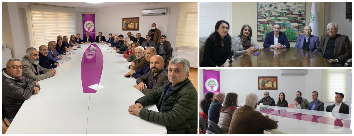Dayanışma ziyaretleri devam ediyor: Dayanışma içindeyiz, yalnız değilsiniz