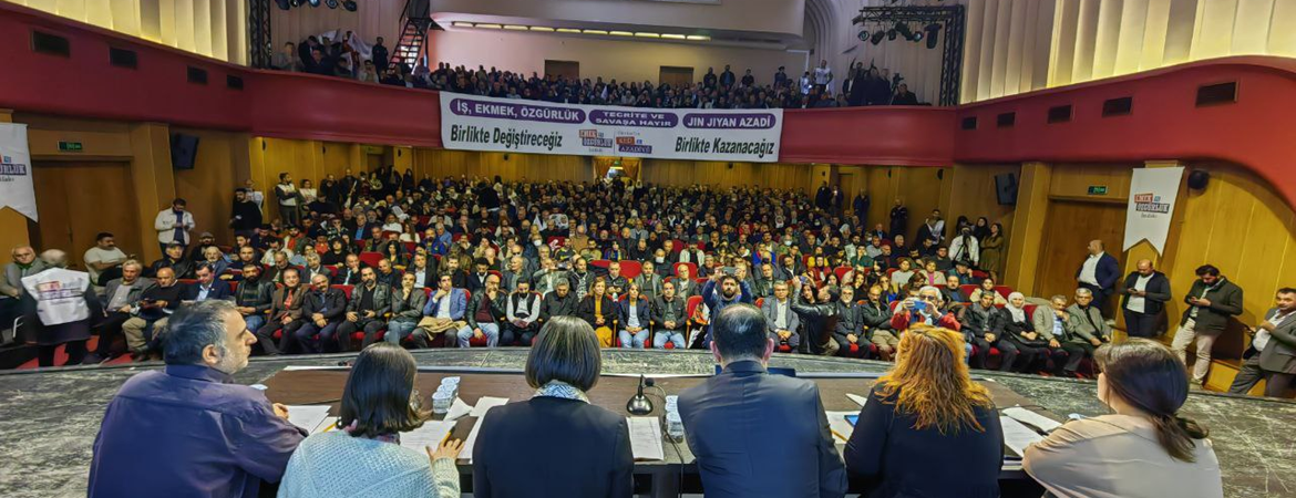 Emek ve Özgürlük İttifakı Adana Buluşması: 3’üncü Yolu inşa edeceğiz, eşit, adil ve onurlu bir ülkeyi biz kuracağız