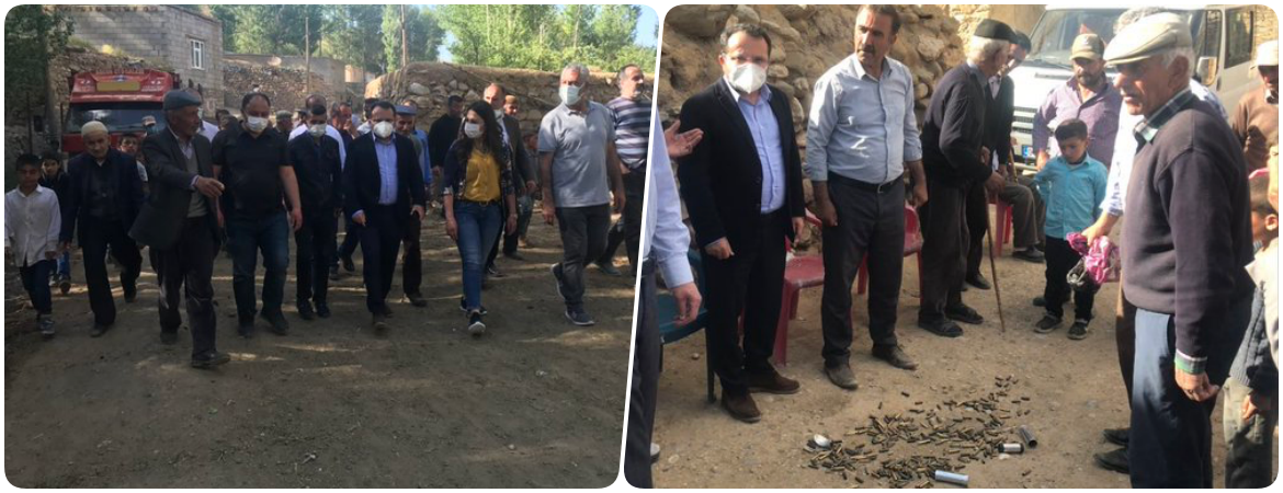 Sahte ÇED raporuyla mermer ocağı yapılmak istenen Yurtbaşı Köyünde köylülerin üzerine kurşun yağdırılmıştır