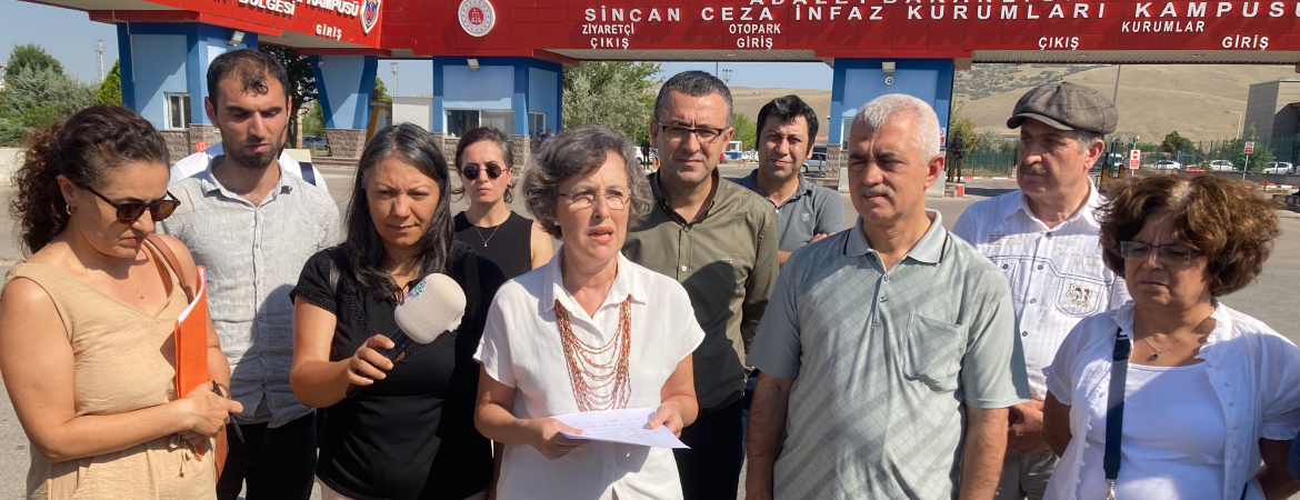 Heyetimizden Sincan Cezaevine ziyaret: İnfaz yakmalarla ülkeyi cezaevi kampüsü haline getiriyorlar