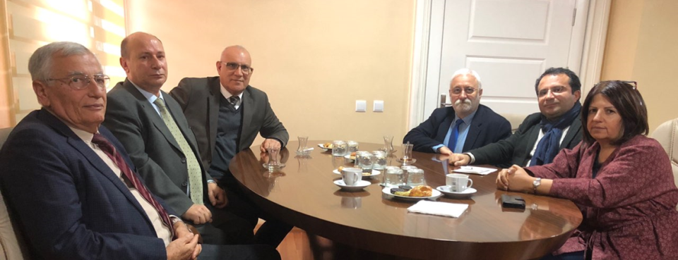 PSK heyetinden partimize ziyaret