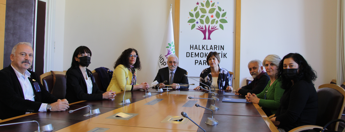 SES heyeti Grup Başkanvekillerimiz ile görüştü