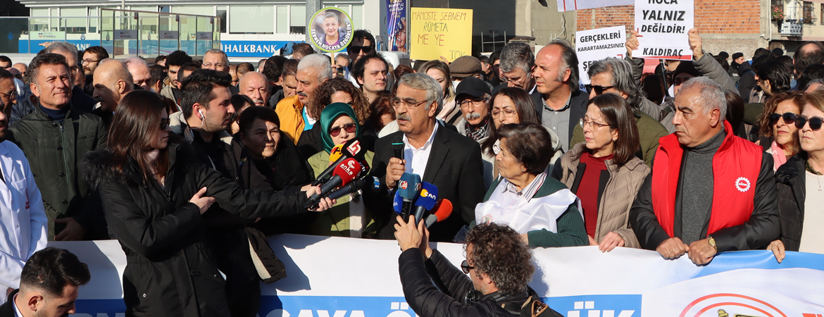 Sancar: Toplumun her kesimine yönelen saldırıları örgütlü mücadele ile durduracağız