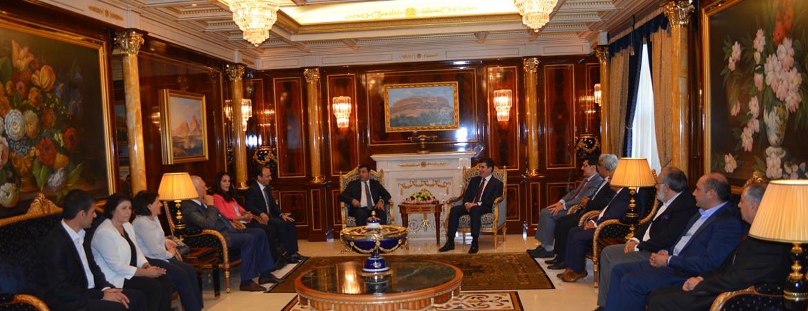Sayın Neçîrvan Barzani ile görüşme ve diğer temaslar
