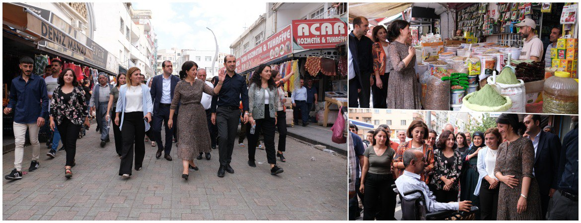 Buldan Cizre esnafını ziyaret etti: HDPyi ve Kürtleri inkar edenler gidecek