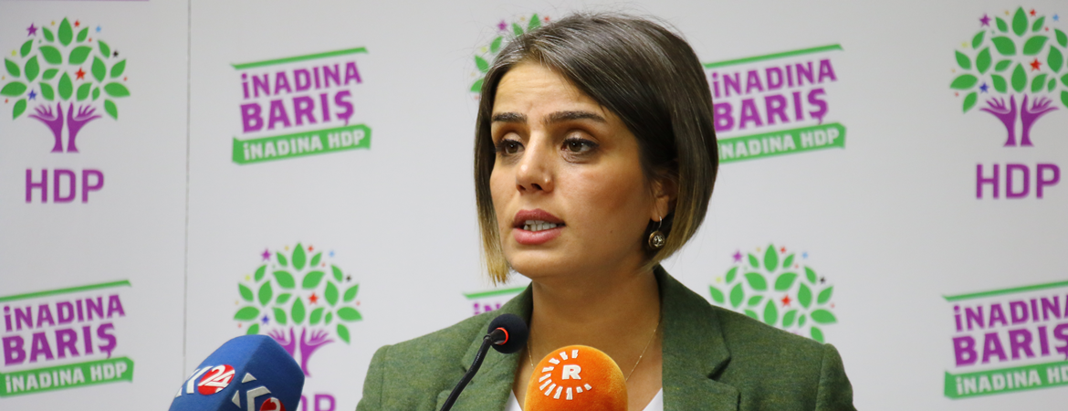 Ayşe Acar Başaran: HDPyi fiilen kapatmak ve çalışamaz hale getirmek istiyorlar ama biz demirden leblebiyiz 