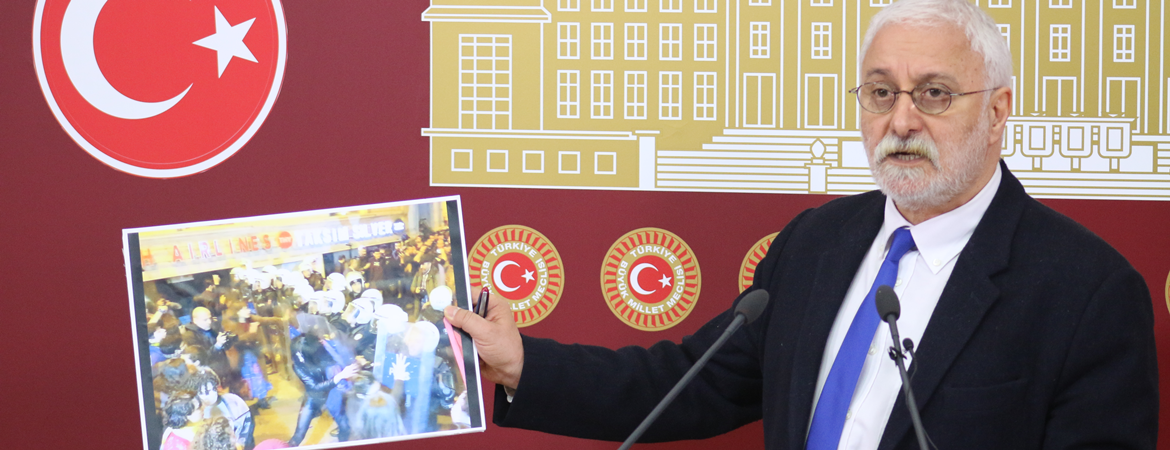 Oluç: Şiddet konusunda söz söylemeden önce dönüp uyguladığınız şiddete bir bakın