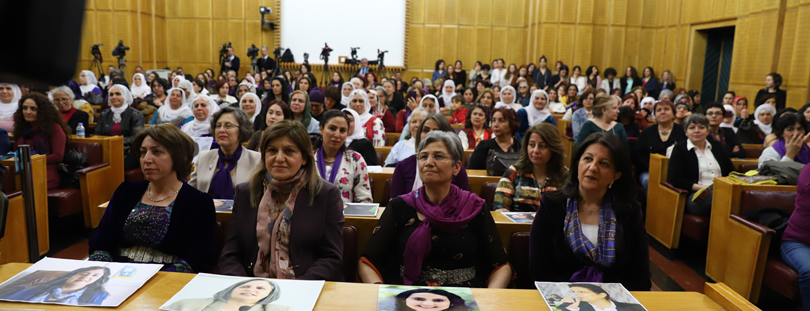Buldan: Bu düzen kadın mücadelesiyle değişecek, değiştirme gücümüz var!