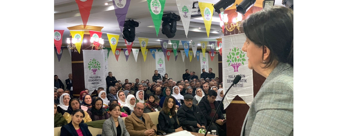 Buldan: Kongremiz o kadar güçlü olsun ki "HDPyi bitiriyoruz" diyenlere cevap olsun