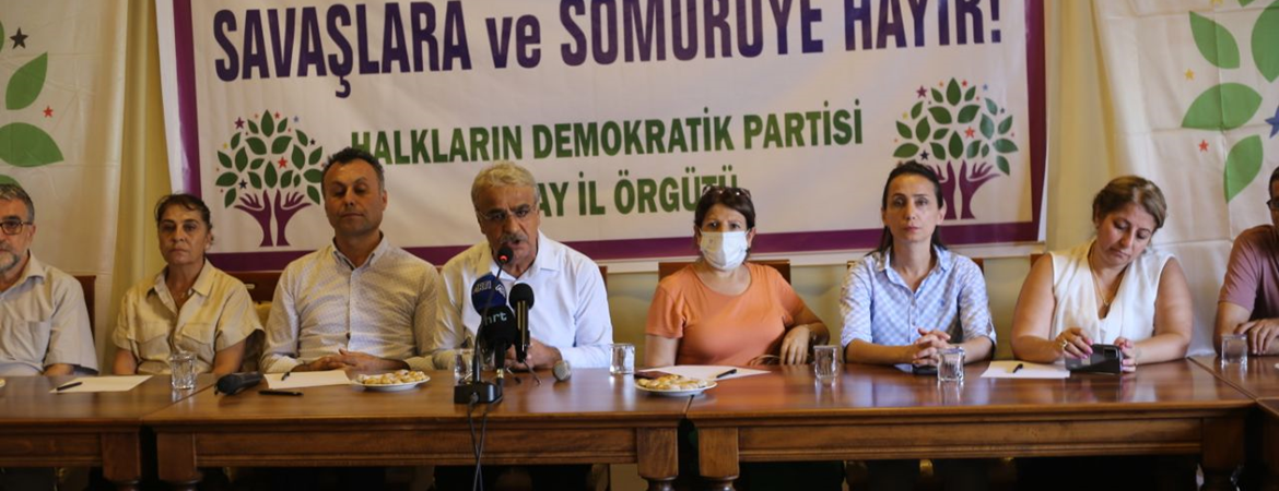 Sancar: Güçlü bir savaş karşıtı blok oluşturmak ortak hedef olmalıdır