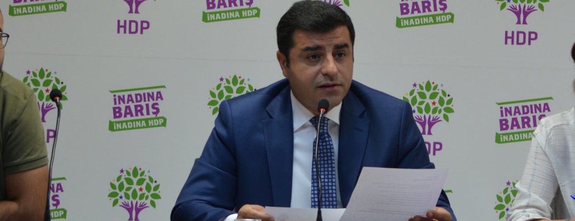 Selahattin Demirtaş: Sivil direniş bir tek AKPye mi hak?!