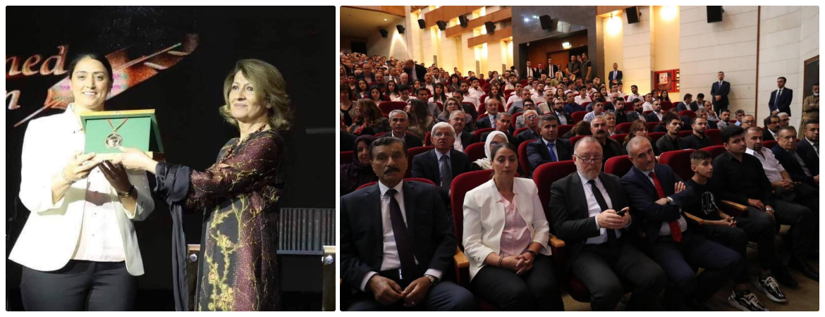 Demirtaşa İbrahim Ahmed 2022 Onur Ödülü verildi
