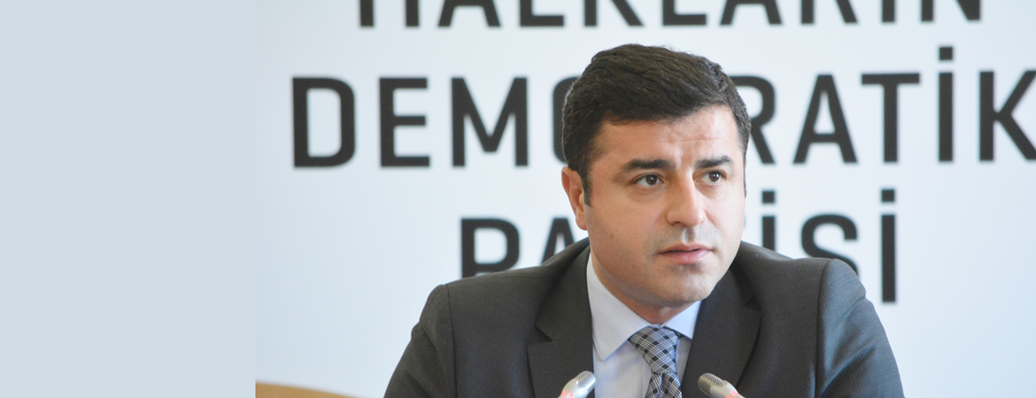 Demirtaşın yasama faaliyetleriyle ilgili gündemin, tutuklu bulunan milletvekillerine gönderilmemesine ilişkin dilekçesi