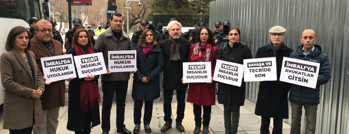 Tecride karşı nöbet üçüncü gününde: Tecrit bu ülkede zulüm düzeninin devamı için uygulanmaktadır