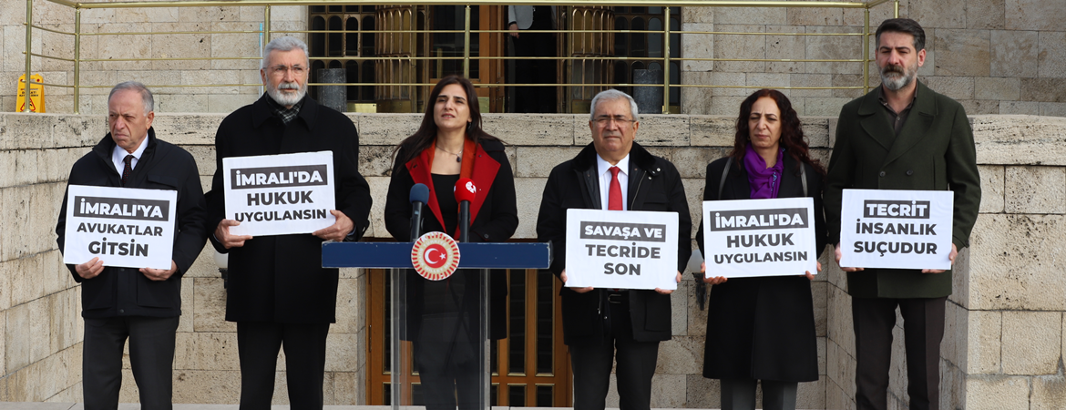 Coşkun: Ortak mücadele ile İmralı’daki hukuksuzluk rejimine bir an önce son verelim