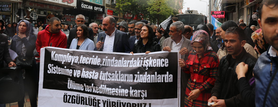 Saldırılar, ablukalar, gözaltılar işe yaramadı 24’üncü yılında komplo lanetlendi