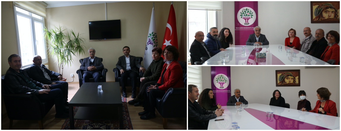 Partimize yapılan dayanışma ziyaretleri: HDP’nin yanındayız