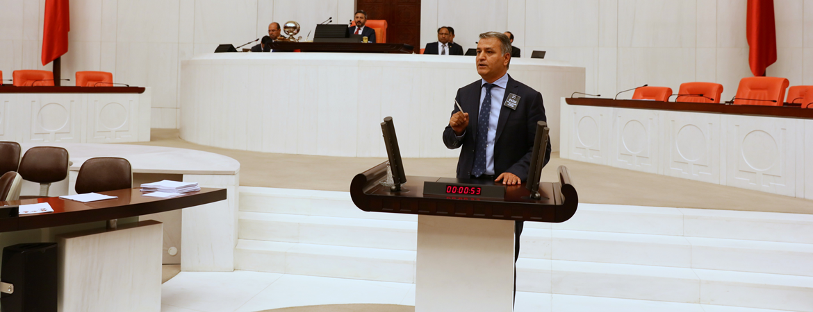 Antep Milletvekilimiz Mahmut Toğrul, Adanadaki IŞİD kampını İçişleri Bakanı Süleyman Soyluya sordu