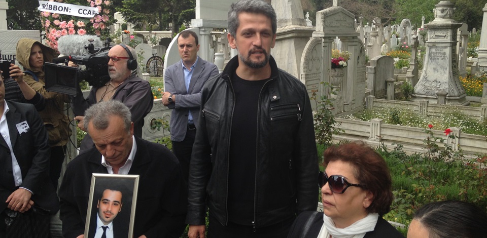 Sevag Şahin Balıkçı mezarı başında anıldı