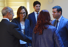 İtalya Demokratik Parti Heyeti ile görüşme