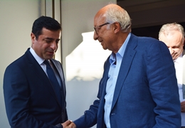 Demokrasi İçin Birlik Platformu heyetinin ziyareti