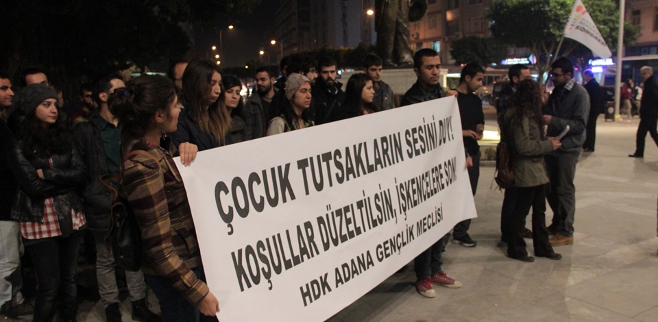 HDKli gençlerden çocuk tutsakların sesini duyun çağrısı