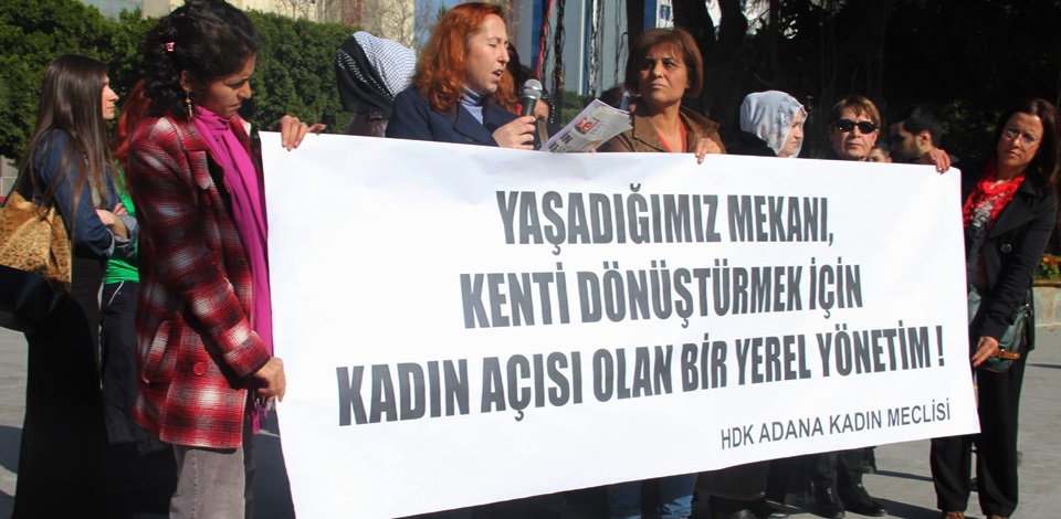 HDK: Kadınların katılımına açık bir yerel yönetim istiyoruz