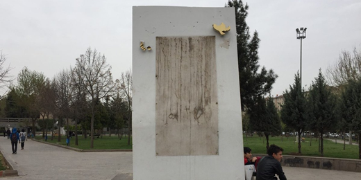 Diyarbakırda bulunan İnsan Hakları Anıtının kaldırılmasına ilişkin soru önergemiz